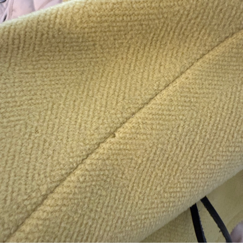 Burberry London Wool Yellow Duffel Coat - Picture 7 of 15